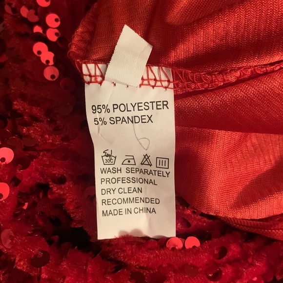 Red Evening Dress - Picture 12 of 12